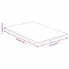 Dessus de table 40x60x1,5 cm bambou 561455561455