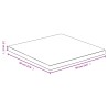 Dessus de table 60x60x2,5 cm bambou 561466561466