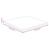 Dessus de table 70x70x2,5 cm bambou 561467561467