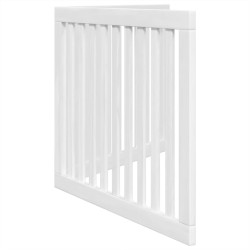 Barrière pour chien pliable 2 panneaux 160 cm bois de peuplier 561472561472