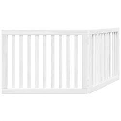 Barrière pour chien pliable 2 panneaux 160 cm bois de peuplier 561472561472