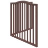 Barrière pour chien pliable 2 panneaux 160 cm bois de peuplier 561475561475