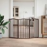 Barrière pour chien pliable 3 panneaux 150 cm bois de peuplier 561476561476