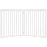 Barrière pour chien pliable 2 panneaux 160 cm bois de peuplier 561477561477