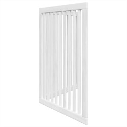 Barrière pour chien pliable 2 panneaux 160 cm bois de peuplier 561477561477