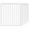 Barrière pour chien pliable 2 panneaux 160 cm bois de peuplier 561477561477