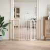Barrière pour chien pliable à 3 panneaux 150 cm Bois massif Sapin 561479561479