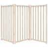 Barrière pour chien pliable à 3 panneaux 150 cm Bois massif Sapin 561479561479