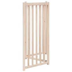 Barrière pour chien pliable à 3 panneaux 150 cm Bois massif Sapin 561479561479