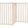Barrière pour chien pliable à 3 panneaux 150 cm Bois massif Sapin 561479561479