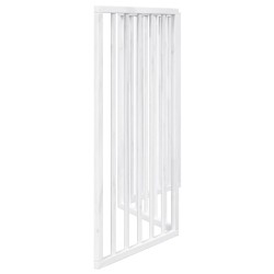 Barrière pour chien pliable à 3 panneaux Blanc 150 cm Bois de peuplier 561484561484
