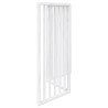 Barrière pour chien pliable à 3 panneaux Blanc 150 cm Bois de peuplier 561484561484