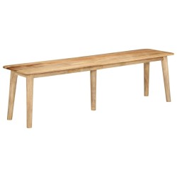 Banc 160x40x45 cm bois massif de manguier 561486561486