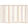 Barrière pour chien pliable à 3 panneaux 150 cm Bois de peuplier 561488561488