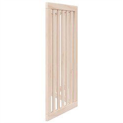 Barrière pour chien pliable à 3 panneaux 150 cm Bois de peuplier 561488561488