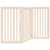 Barrière pour chien pliable à 3 panneaux 150 cm Bois de peuplier 561488561488
