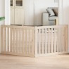 Barrière pour chien pliable à 2 panneaux 160 cm Bois de peuplier 561489561489