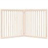 Barrière pour chien pliable 2 panneaux 160 cm bois de peuplier 561490561490