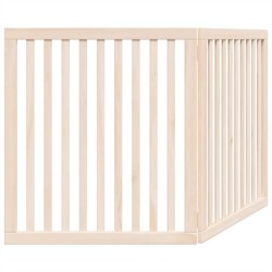 Barrière pour chien pliable 2 panneaux 160 cm bois de peuplier 561490561490
