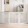 Barrière pour chien pliable 3 panneaux 150 cm bois de peuplier 561493561493