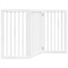 Barrière pour chien pliable 3 panneaux 150 cm bois de peuplier 561494561494