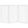 Barrière pour chien pliable 3 panneaux 150 cm bois de peuplier 561494561494