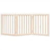 Barrière pour chien pliable à 3 panneaux 150 cm Bois de peuplier 561495561495