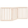 Barrière pour chien pliable à 3 panneaux 150 cm Bois de peuplier 561495561495