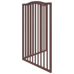 Barrière pour chien pliable 2 panneaux 160 cm bois de peuplier 561496561496