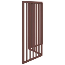Barrière pour chien pliable 3 panneaux 150 cm bois de peuplier 561504561504