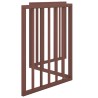 Barrière pour chien pliable 3 panneaux 150 cm bois de peuplier 561506561506