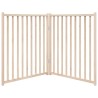 Barrière pour chien pliable 2 panneaux 160 cm bois sapin massif 561515561515