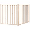 Barrière pour chien pliable 2 panneaux 160 cm bois sapin massif 561515561515