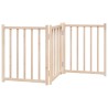 Barrière pour chien pliable 3 panneaux 150 cm bois sapin massif 561517561517