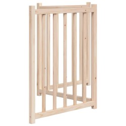 Barrière pour chien pliable 3 panneaux 150 cm bois sapin massif 561517561517