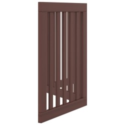 Barrière pour chien pliable 3 panneaux 150 cm bois de peuplier 561522561522