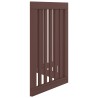 Barrière pour chien pliable 3 panneaux 150 cm bois de peuplier 561522561522