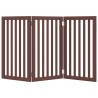 Barrière pour chien pliable 3 panneaux 150 cm bois de peuplier 561524561524