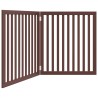 Barrière pour chien pliable 2 panneaux 160 cm bois de peuplier 561525561525
