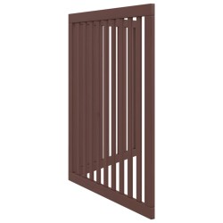 Barrière pour chien pliable 2 panneaux 160 cm bois de peuplier 561525561525