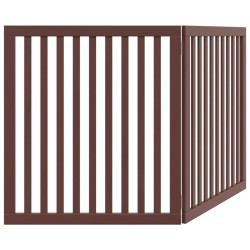 Barrière pour chien pliable 2 panneaux 160 cm bois de peuplier 561525561525