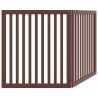 Barrière pour chien pliable 2 panneaux 160 cm bois de peuplier 561525561525