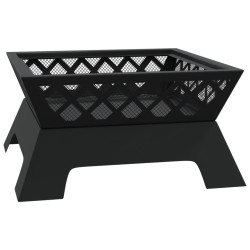 Foyer avec tisonnier 50 cm XXL acier 561530561530