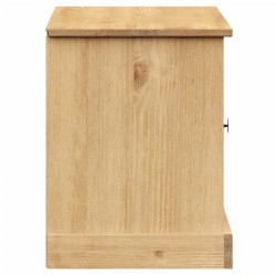 Banc à chaussures VIGO 106x35x45 cm bois massif de pin 561542561542
