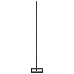 Arbre de Noël en métal pour décoration noir 125 cm 561544561544
