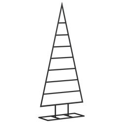 Arbre de Noël en métal pour décoration noir 125 cm 561544561544