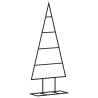 Arbre de Noël en métal pour décoration noir 60 cm 561545561545