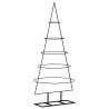 Arbre de Noël en métal pour décoration noir 125 cm 561550561550