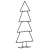 Arbre de Noël en métal pour décoration noir 90 cm 561551561551