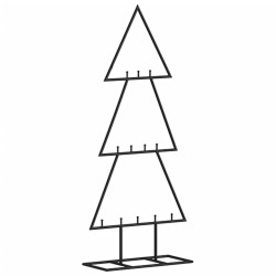 Arbre de Noël en métal pour décoration noir 60 cm 561553561553